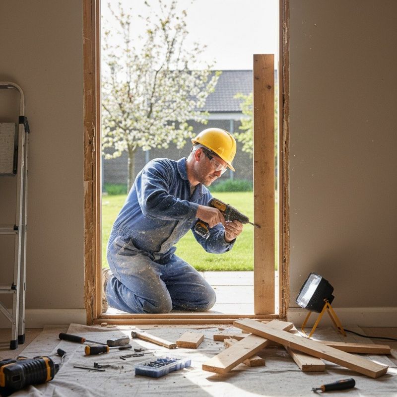 Entrance Door Repair in Conroe, TX